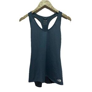North Face Tank Top Womens‎ Medium Blue Sleeveless FlashDry